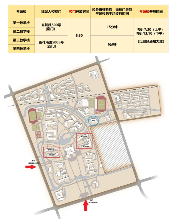 華東師范大學：2023年全國碩士研究生入學考試考前須知